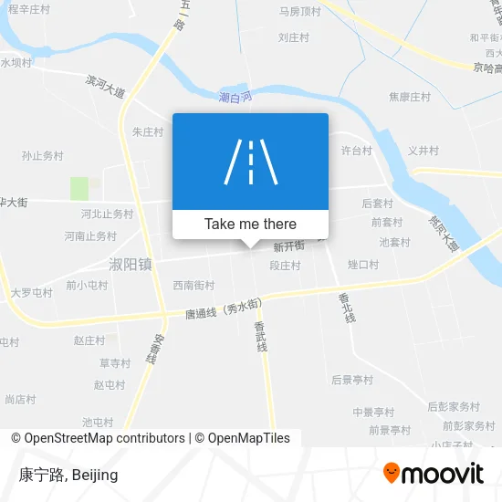 康宁路 map