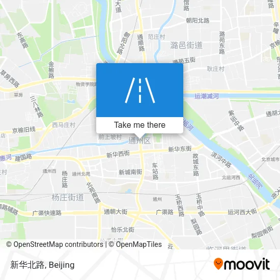 新华北路 map