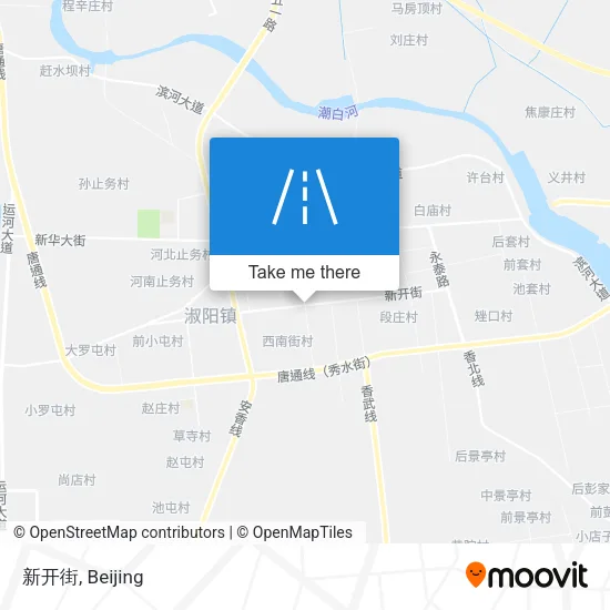 新开街 map
