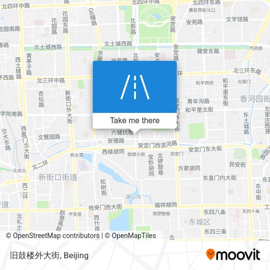 旧鼓楼外大街 map