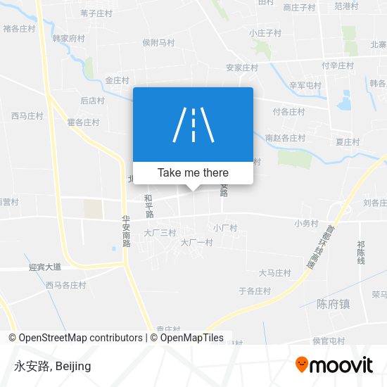 永安路 map
