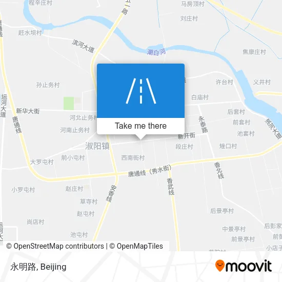 永明路 map
