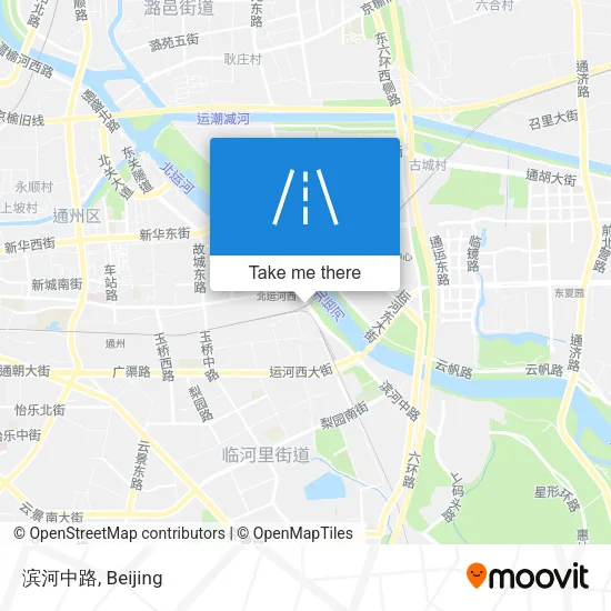 滨河中路 map