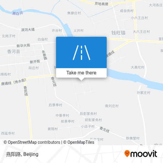 燕阳路 map