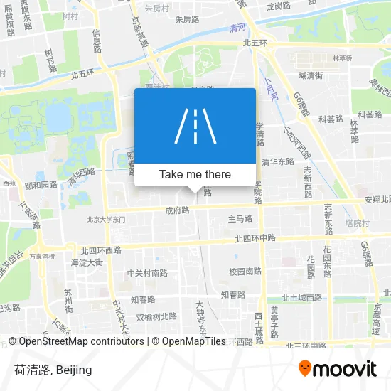 荷清路 map
