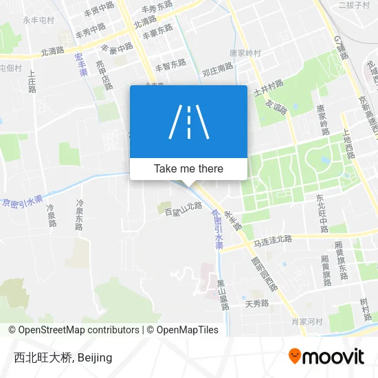 西北旺大桥 map