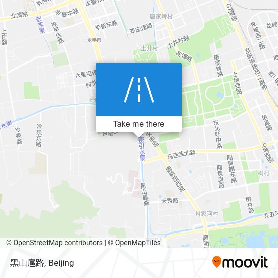 黑山扈路 map