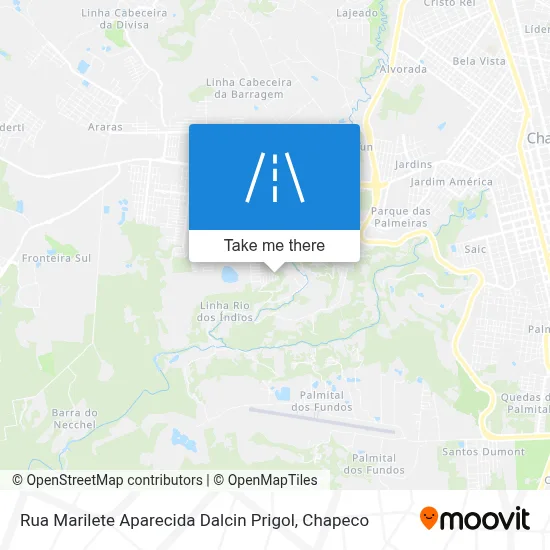 Rua Marilete Aparecida Dalcin Prigol map