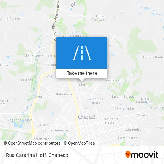 Rua Catarina Hoff map