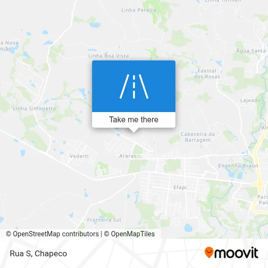 Rua S map