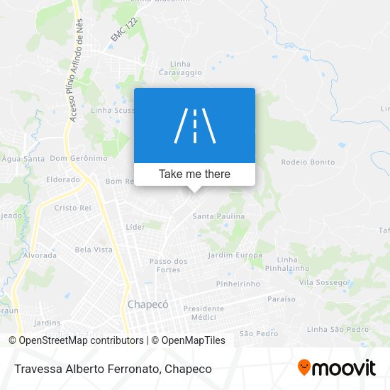 Travessa Alberto Ferronato map