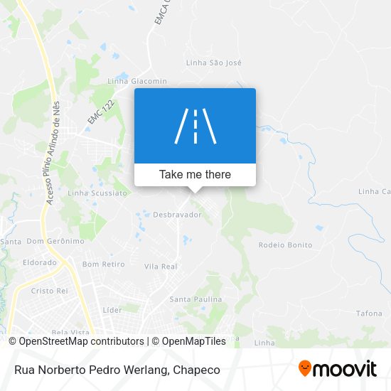 Rua Norberto Pedro Werlang map