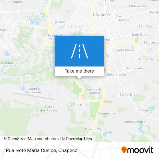 Rua Ivete Maria Cunico map