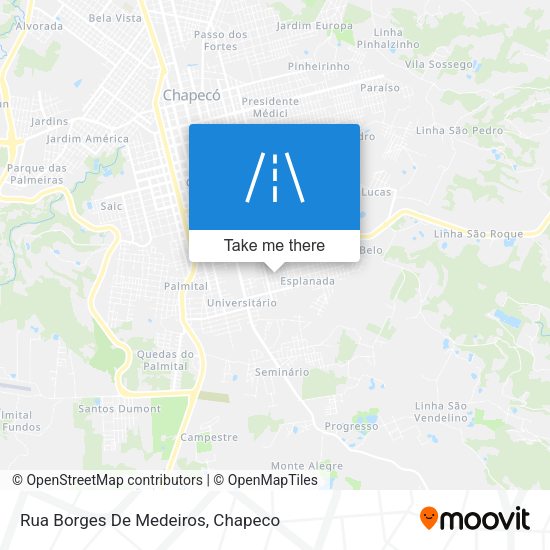 Rua Borges De Medeiros map
