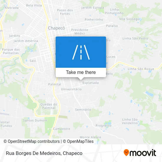 Rua Borges De Medeiros map