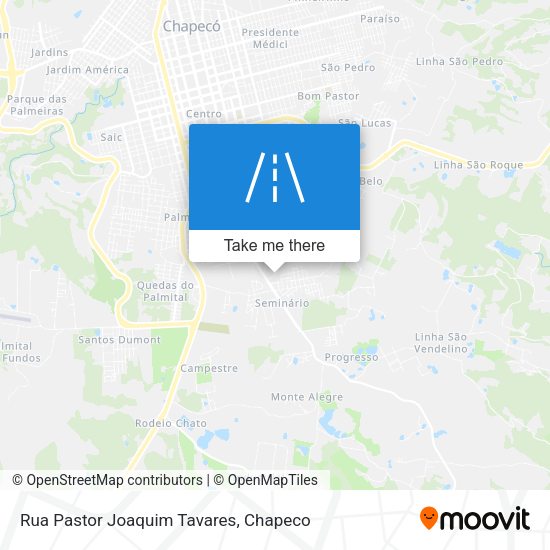 Rua Pastor Joaquim Tavares map