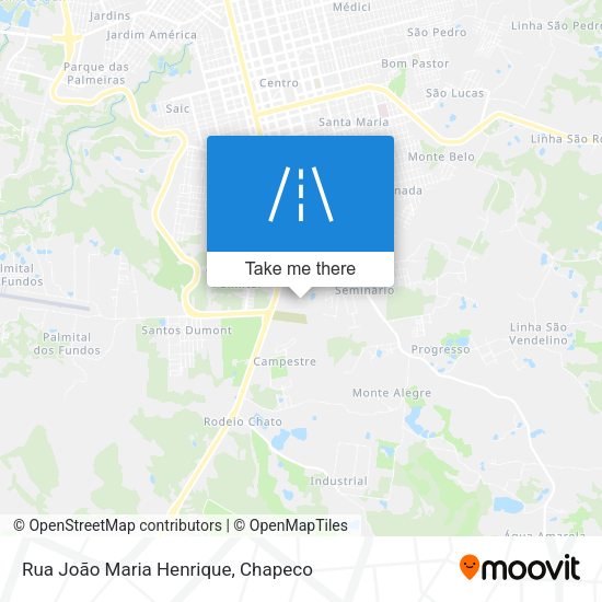 Rua João Maria Henrique map