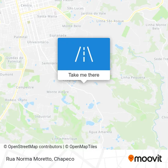 Rua Norma Moretto map