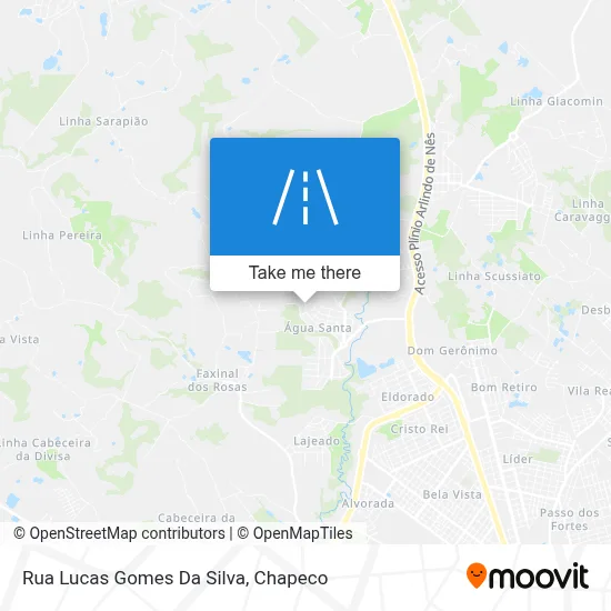 Rua Lucas Gomes Da Silva map