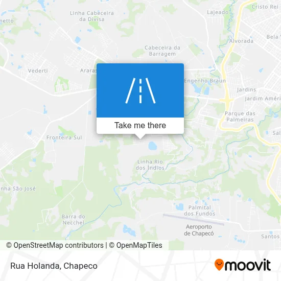 Rua Holanda map