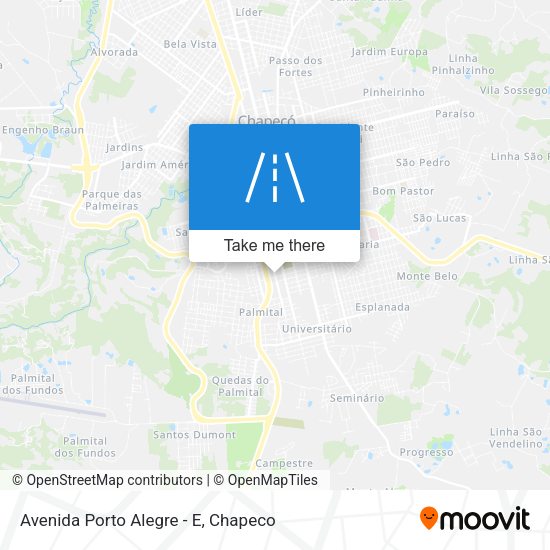 Avenida Porto Alegre - E map