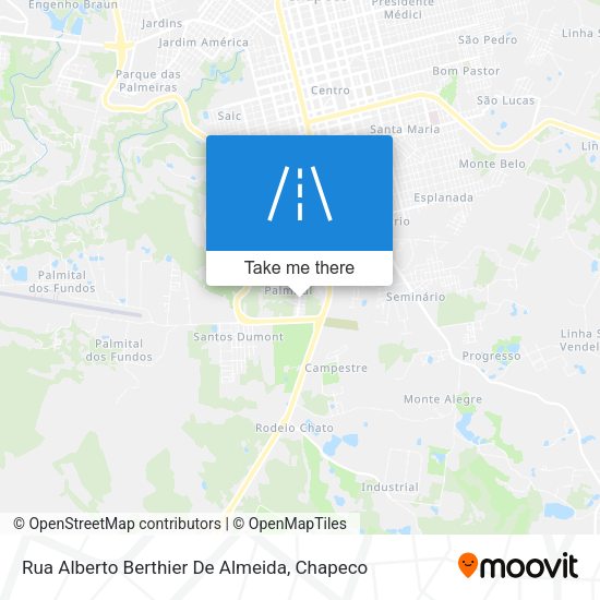 Rua Alberto Berthier De Almeida map
