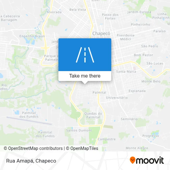 Rua Amapá map