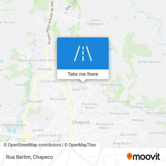 Rua Berlim map