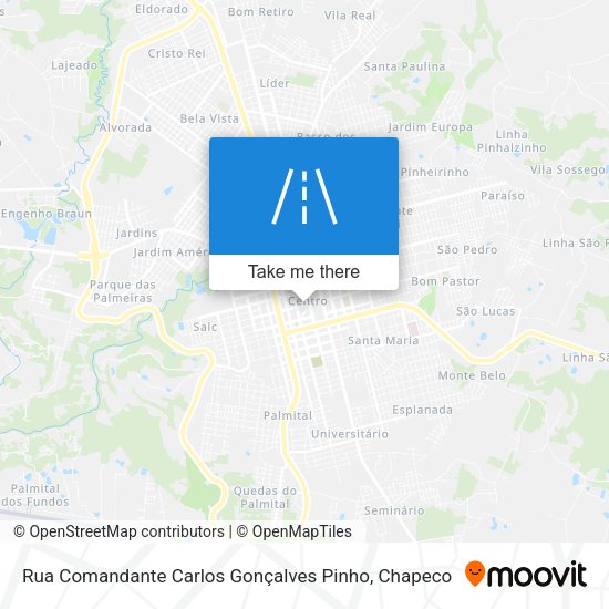 Rua Comandante Carlos Gonçalves Pinho map