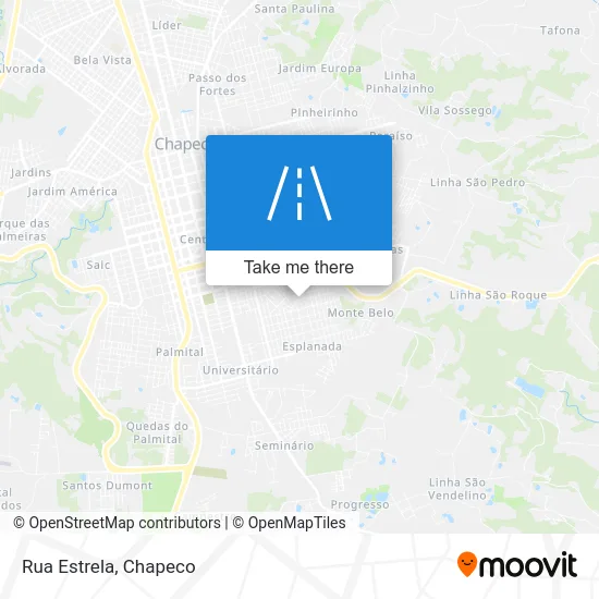 Rua Estrela map