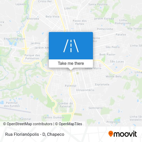 Rua Florianópolis - D map