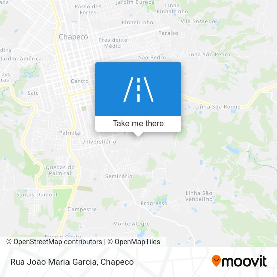 Rua João Maria Garcia map