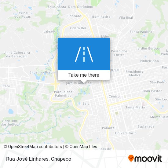 Rua José Linhares map