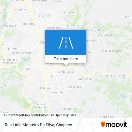 Rua Lídia Monteiro Da Silva map