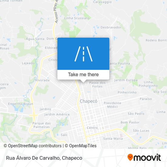 Rua Álvaro De Carvalho map