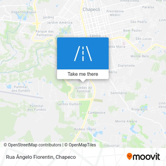 Rua Ângelo Fiorentin map