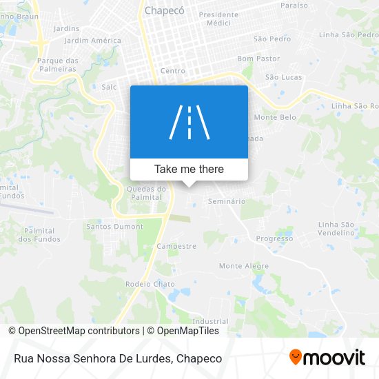 Rua Nossa Senhora De Lurdes map