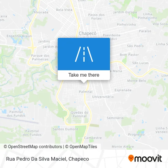 Rua Pedro Da Silva Maciel map