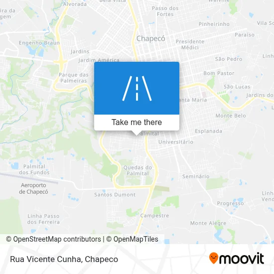 Rua Vicente Cunha map