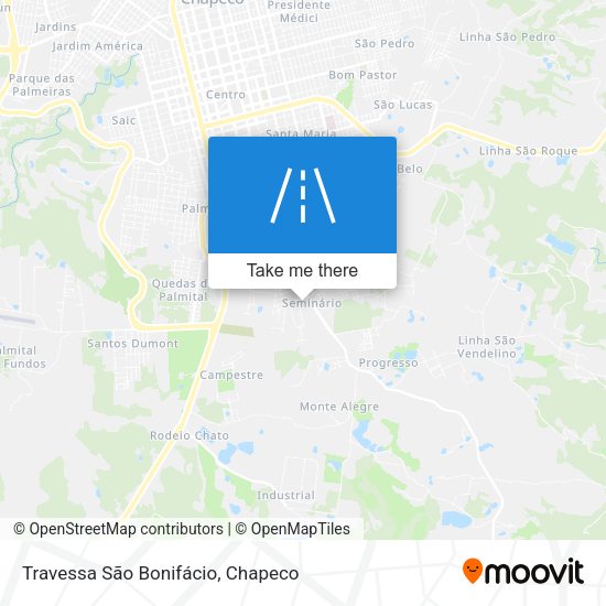 Travessa São Bonifácio map