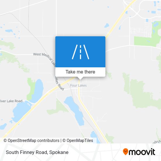 South Finney Road map