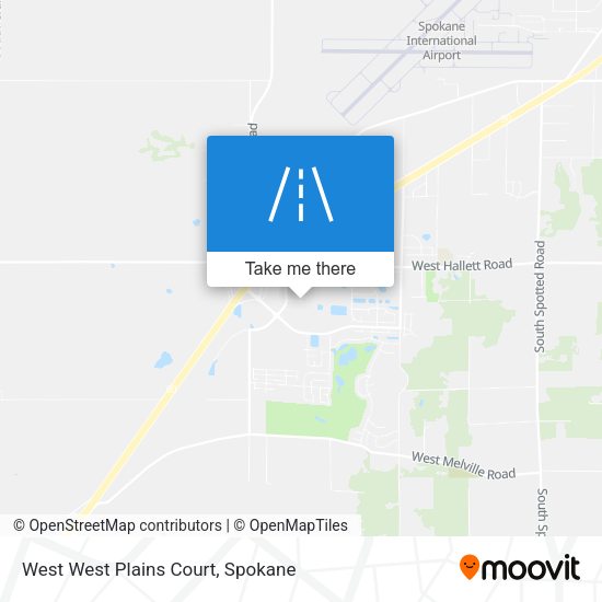 West West Plains Court map