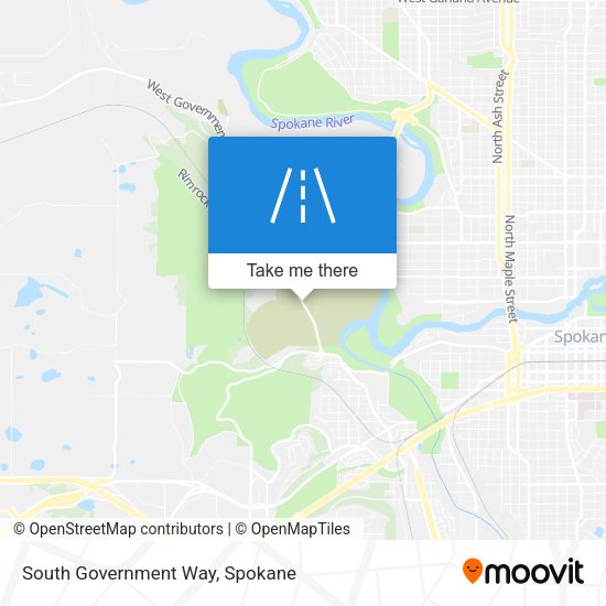 South Government Way map