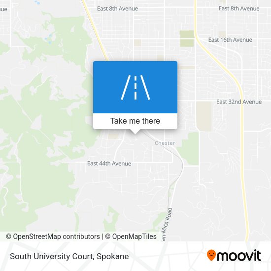 South University Court map