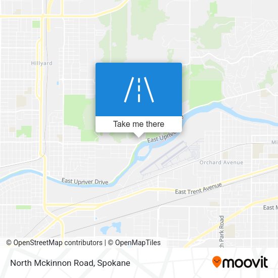 Mapa de North Mckinnon Road