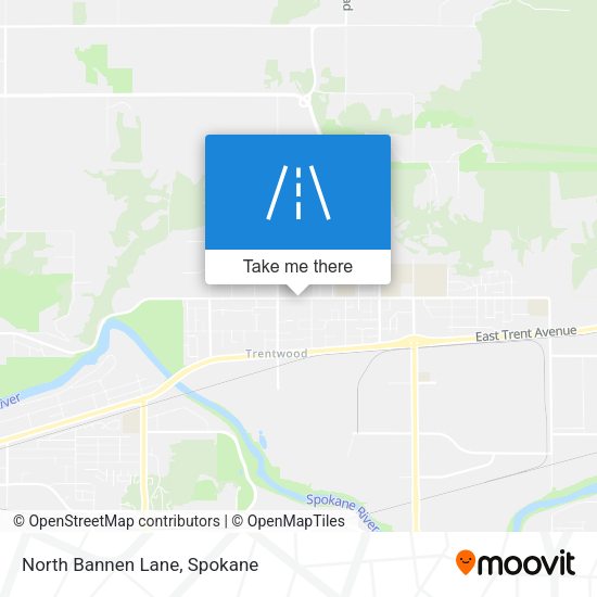 Mapa de North Bannen Lane