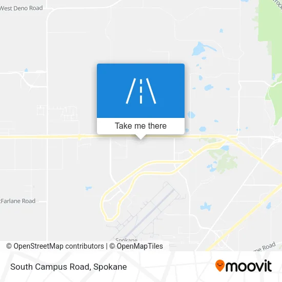 South Campus Road map