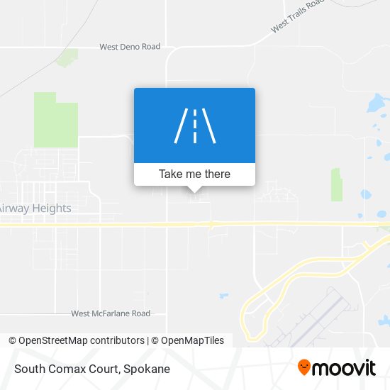 South Comax Court map