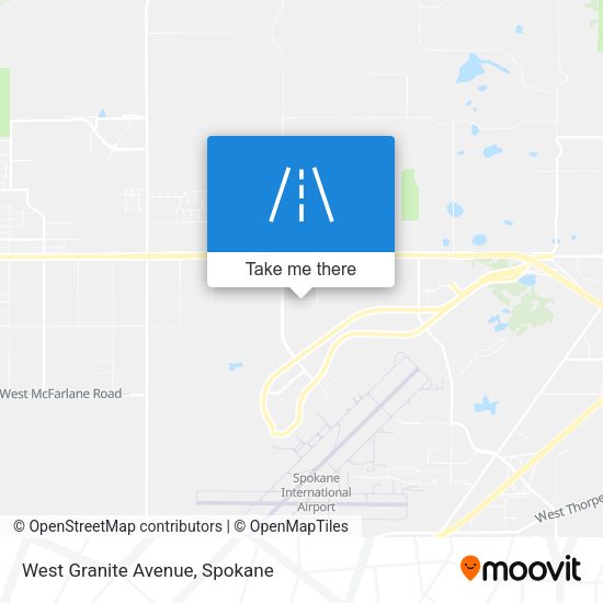 Mapa de West Granite Avenue