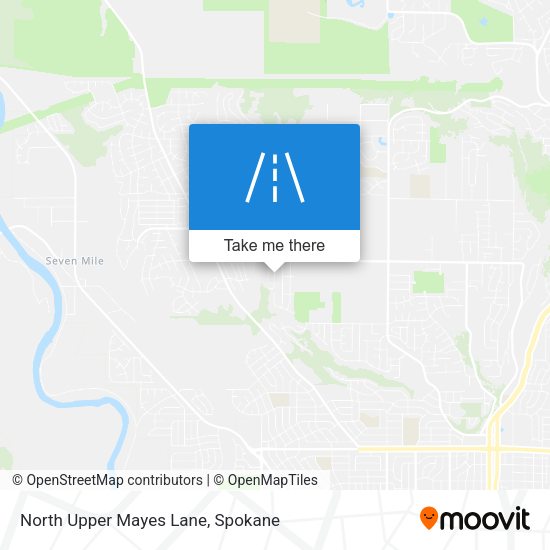 Mapa de North Upper Mayes Lane